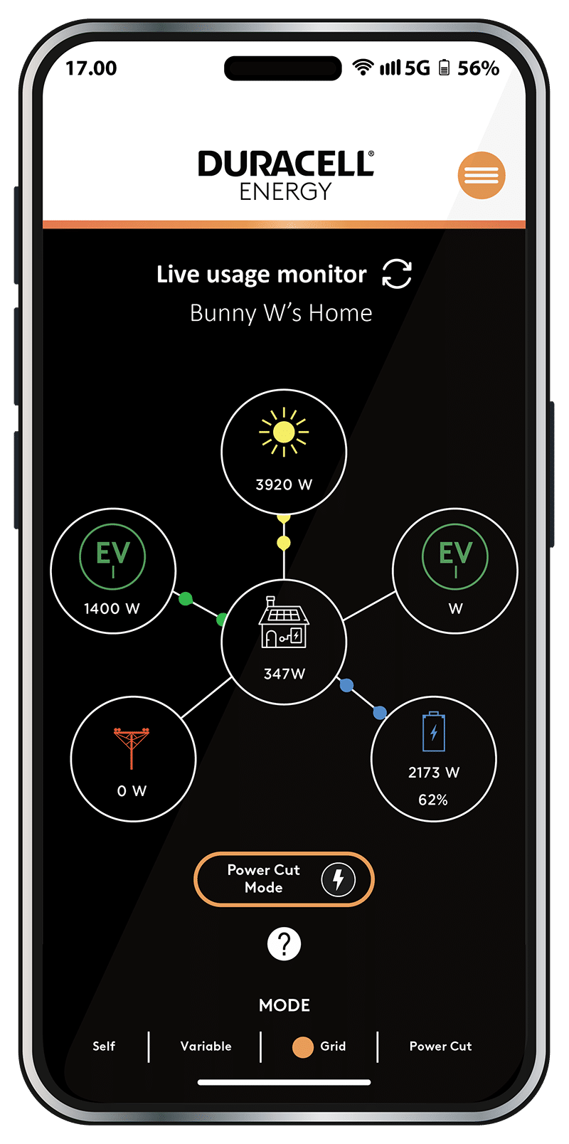 Duracell Energy - Battery Energy Storage App