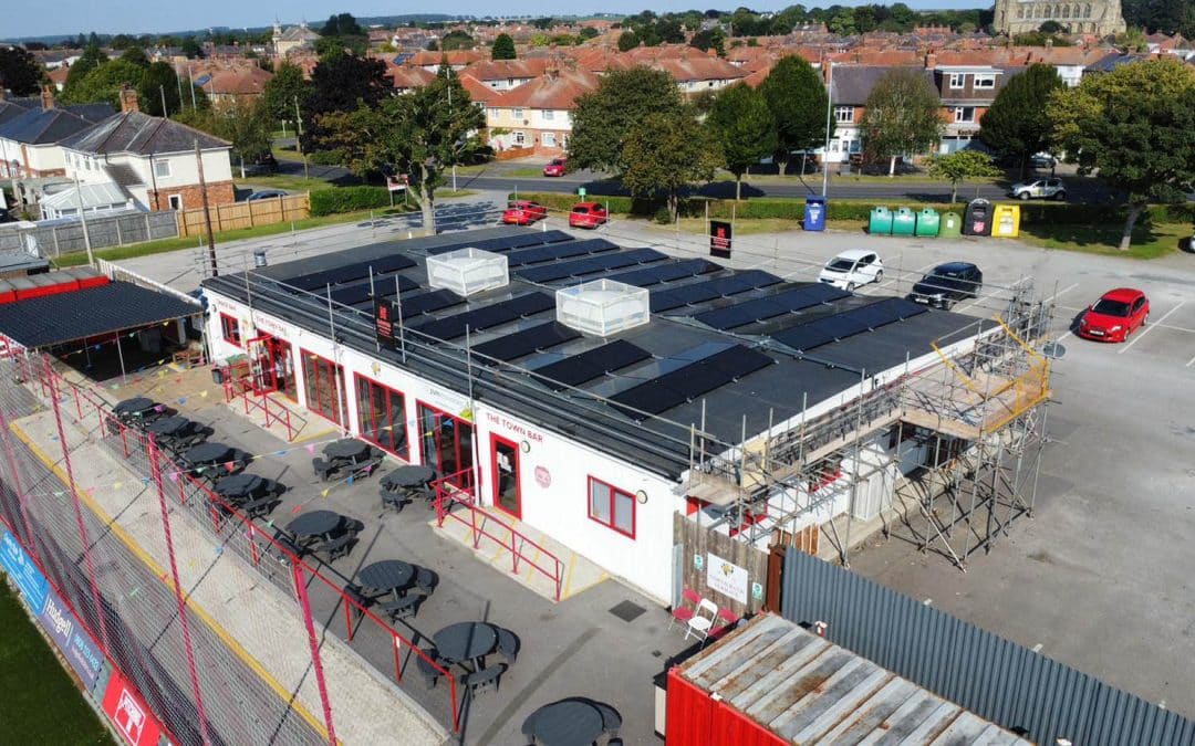 Energy Goals For Bridlington Football Stadium as Town goes Green